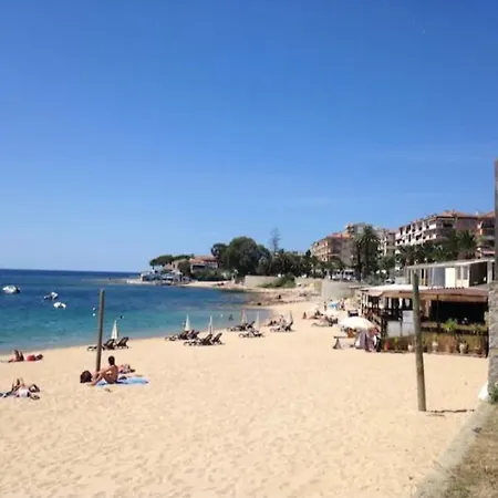 Ajaccio Sea View: Beachfront T2 With Balcony And Parking * Ajaccio (Corsica)