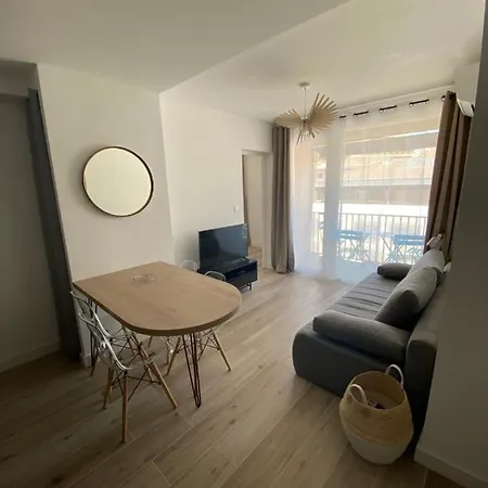 Apartment Ajaccio Sea View: Beachfront T2 With Balcony And Parking *